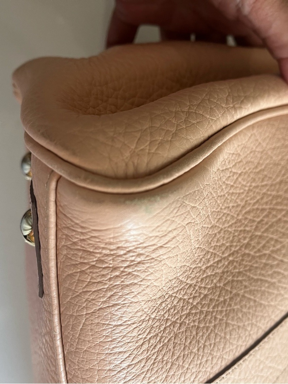 MULBERRY POWDER ROSE GRAINED LEATHER BAYSWATER - Picture 9 of 15